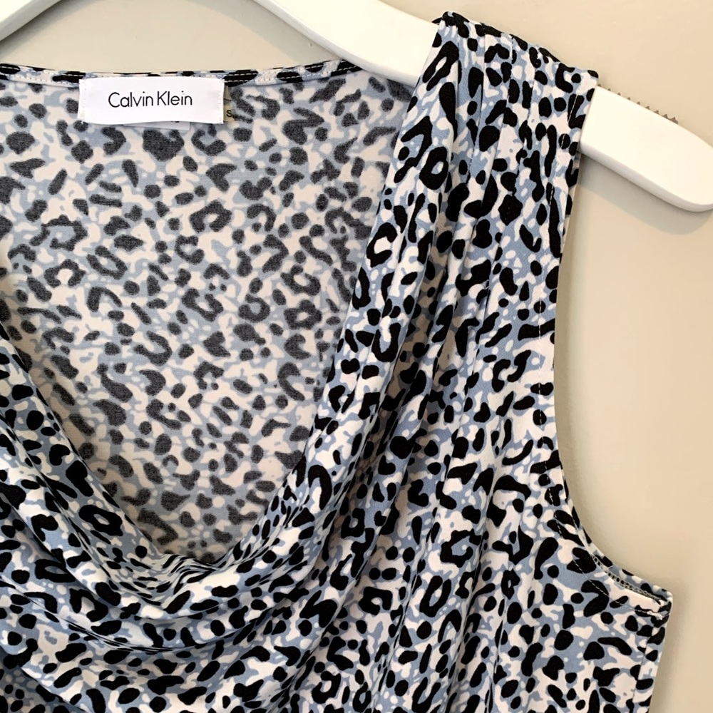 Calvin Klein size S cowl neck top - Picture 4 of 9